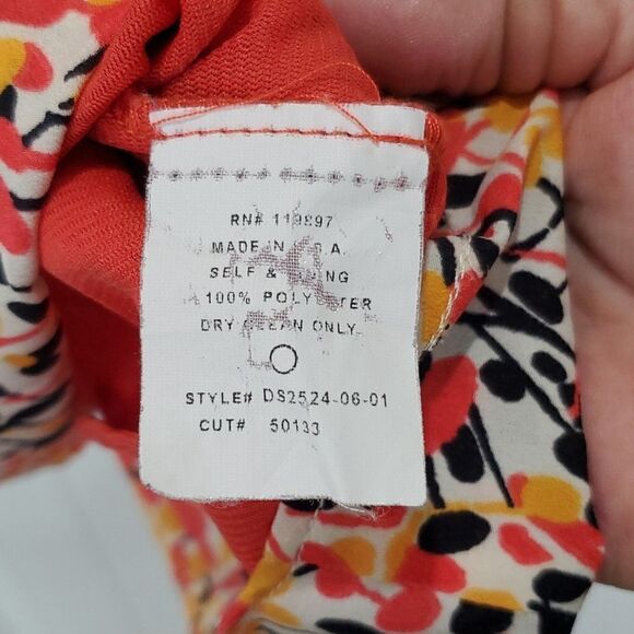 Collective Concepts Women’s Kimono Style Print Dress, Size Medium - Picture 5 of 6